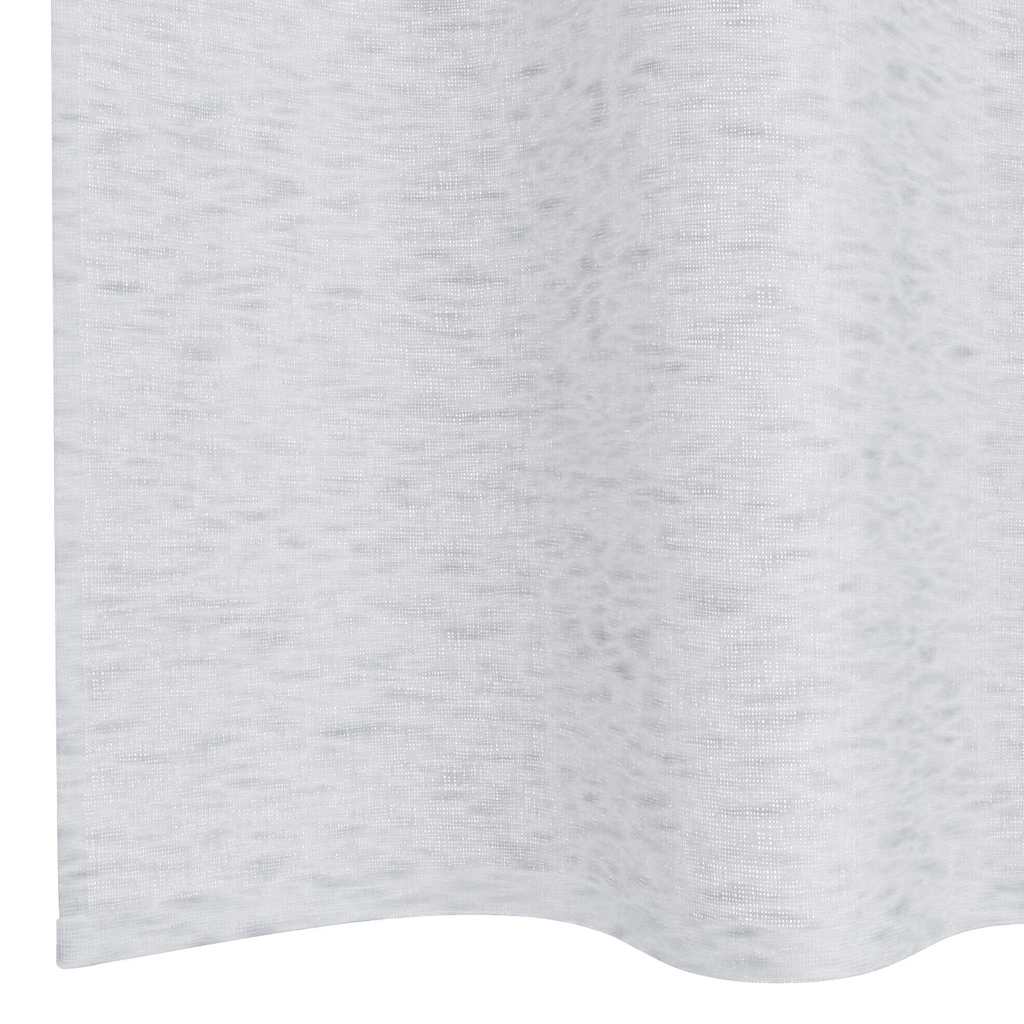 Voile Curtain 2 pcs Light grey 140x175cm Polyester