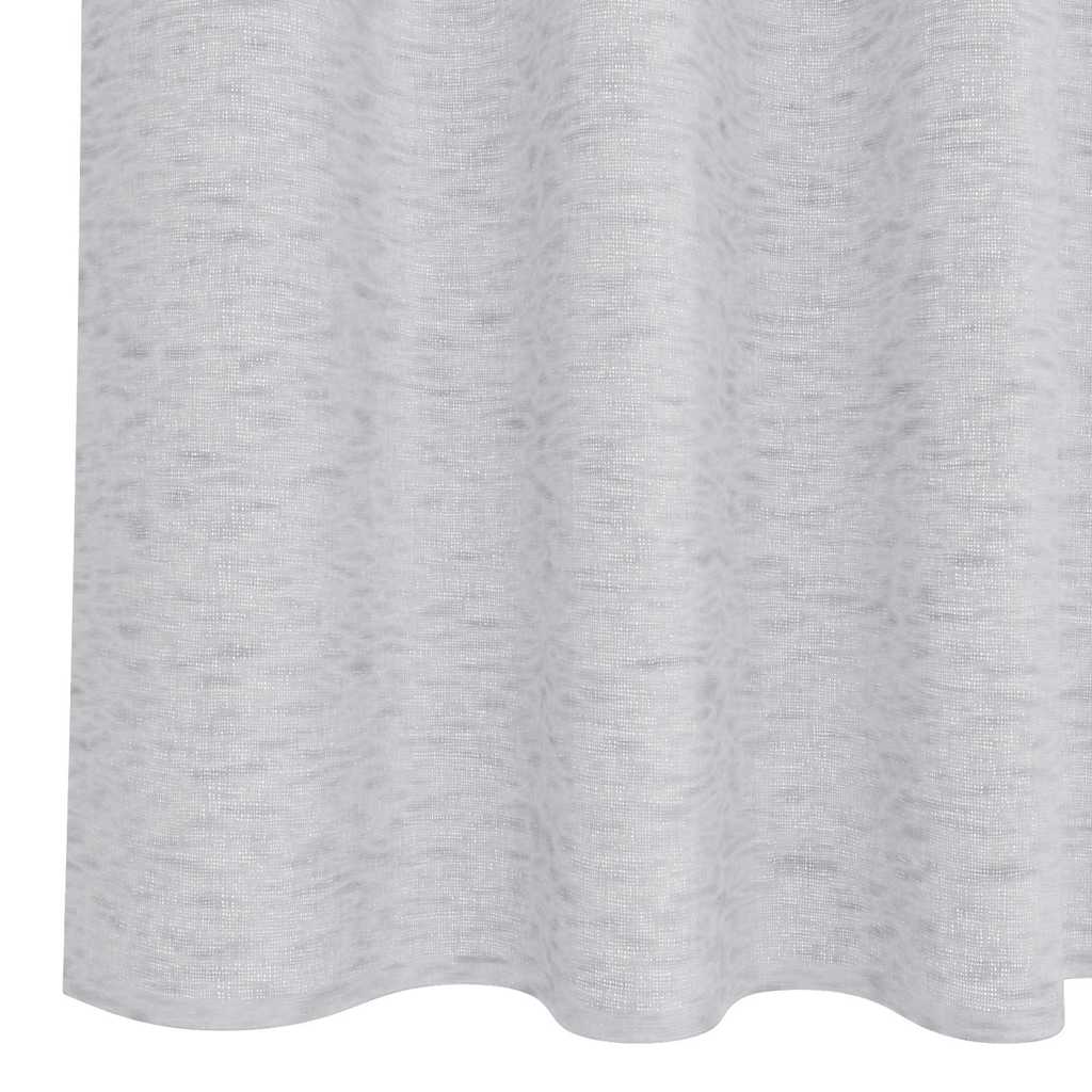 Voile Curtain 2 pcs Light grey 140x245cm Polyester