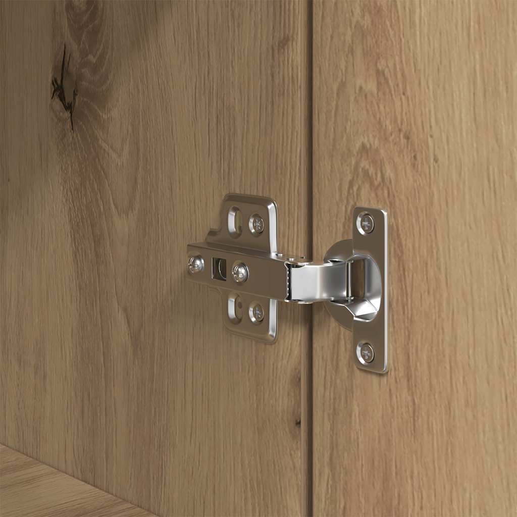 Bedside Cabinet Artisan Oak 39x35x65 cm Engineered Wood