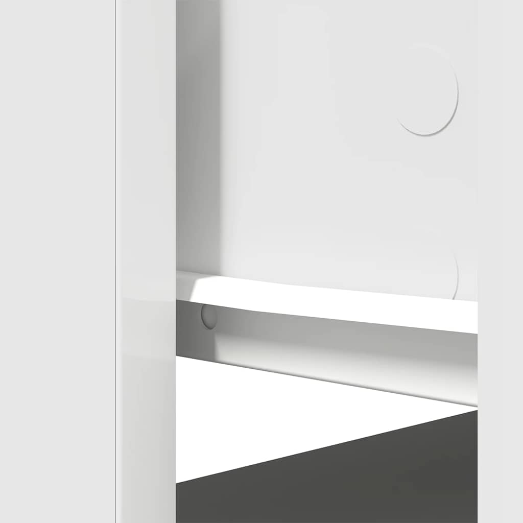 Console Table with Drawers White 85.5x38.5x74.5 cm