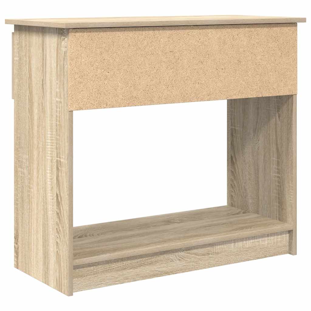Console Table with Drawers Sonoma Oak 85.5x38.5x74.5 cm