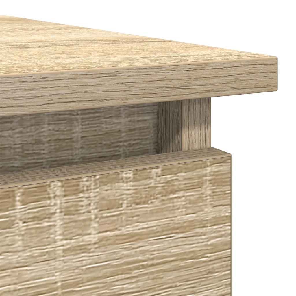 Console Table with Drawers Sonoma Oak 85.5x38.5x74.5 cm