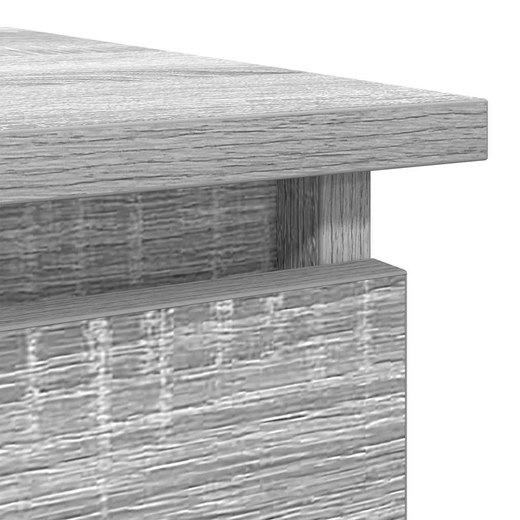 Console Table with Drawers Grey Sonoma 85.5x38.5x74.5 cm