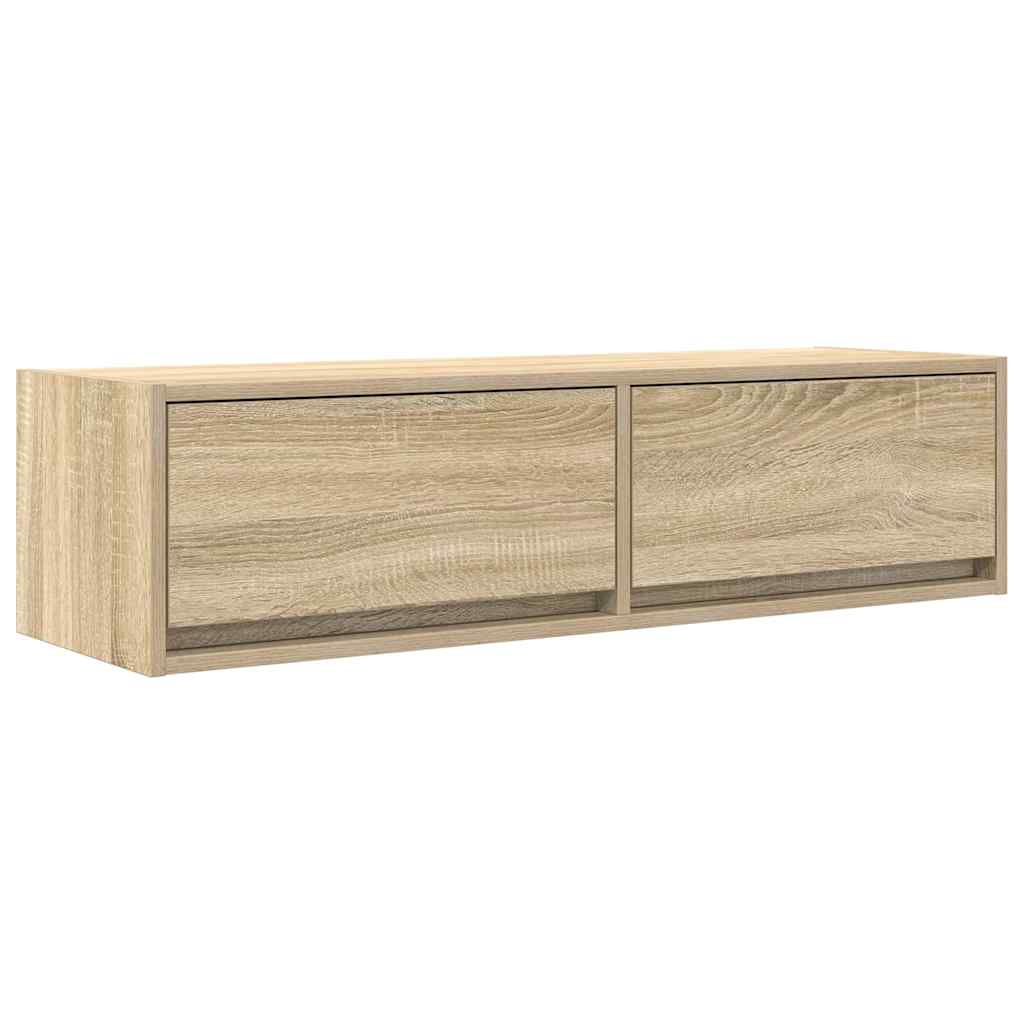 TV Cabinet Sonoma oak 100 x 31 x 25.5 cm Engineered wood