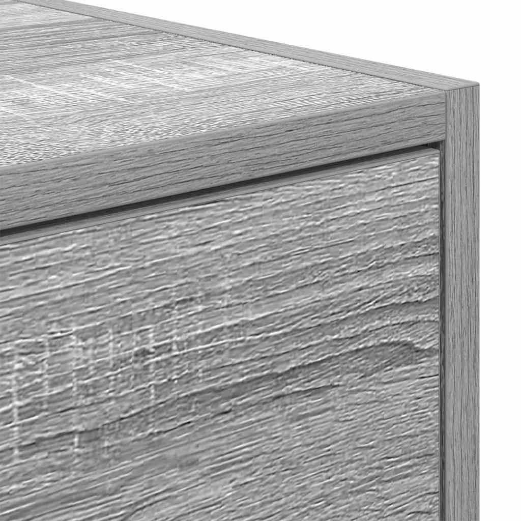 TV Cabinet Grey sonoma 100 x 31 x 25.5 cm Engineered wood