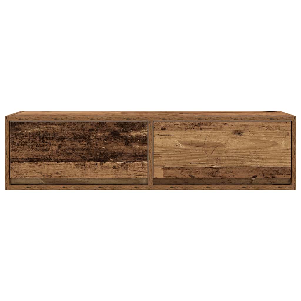 TV Cabinet Old wood 100 x 31 x 25.5 cm Engineered wood