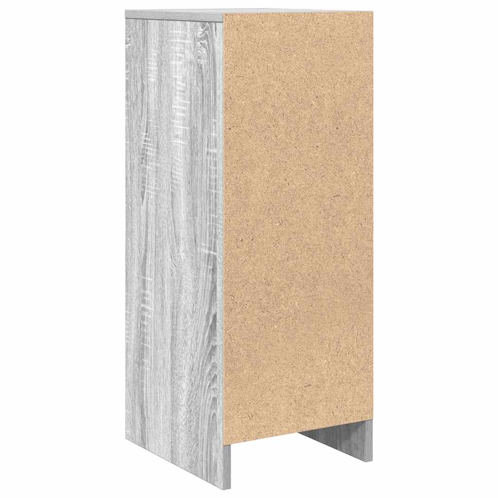 Sideboard Grey Sonoma 29.5x34x76 cm Engineered Wood