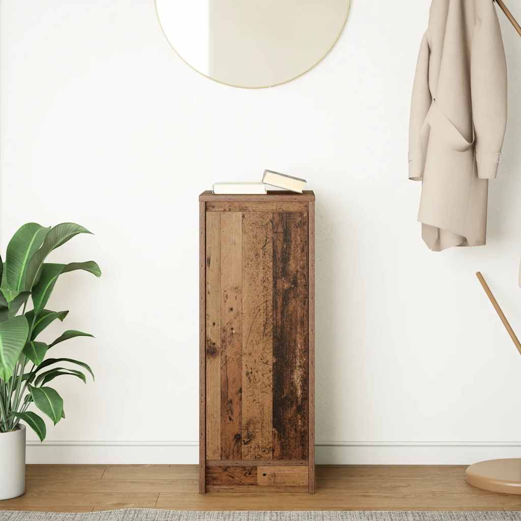 Sideboard Old Wood 29.5x34x76 cm Engineered Wood