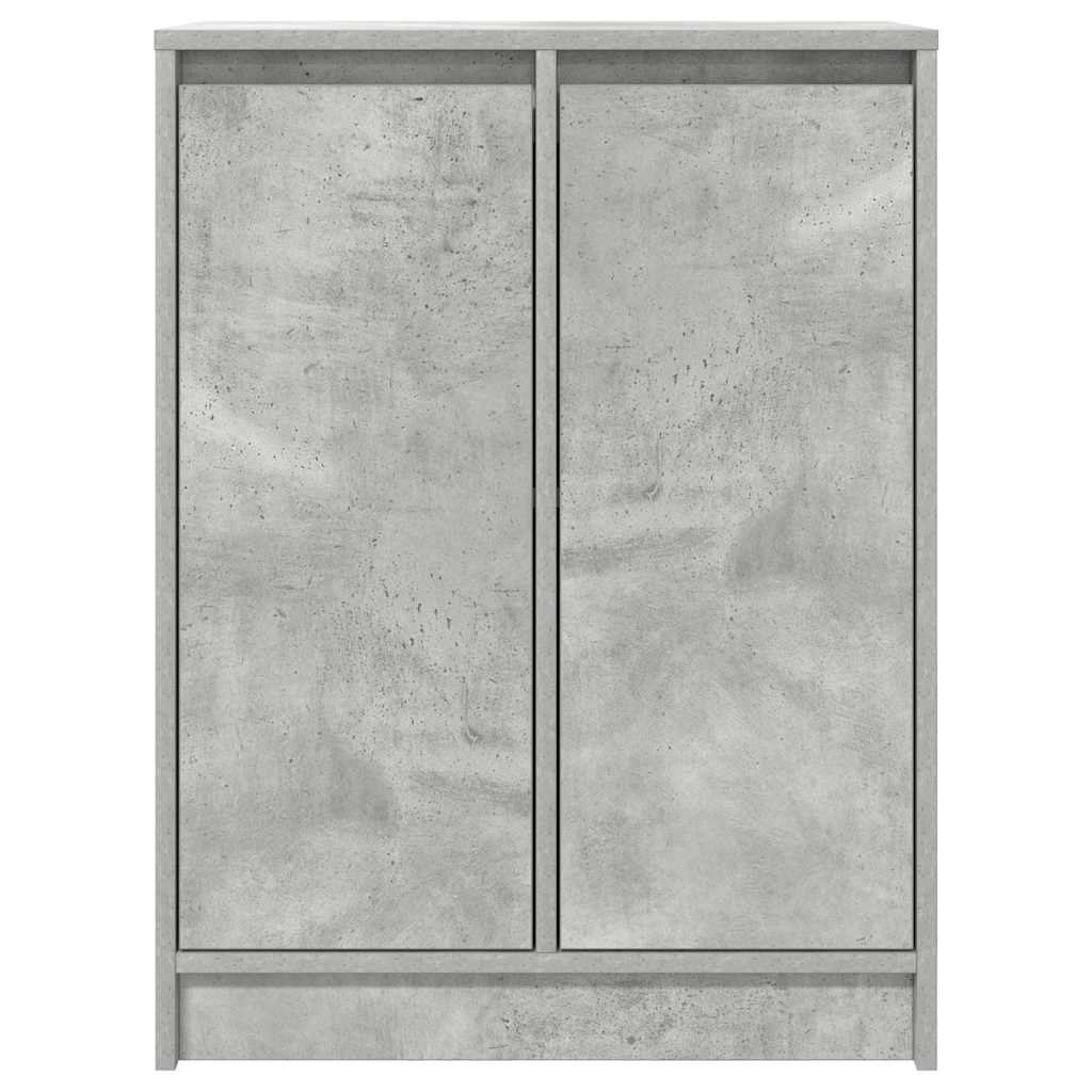 Sideboard Concrete Grey 57x34x76 cm Engineered Wood