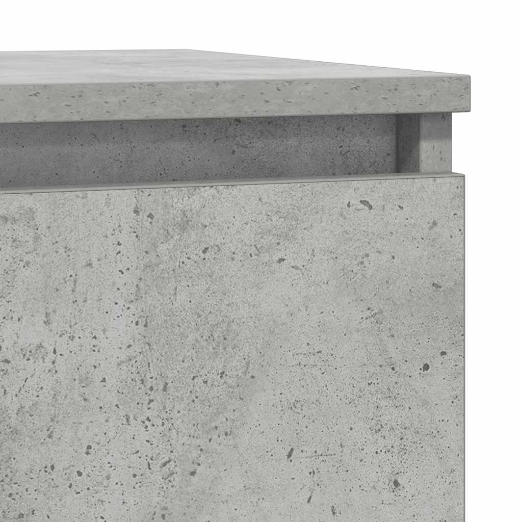 Sideboard Concrete Grey 57x34x76 cm Engineered Wood