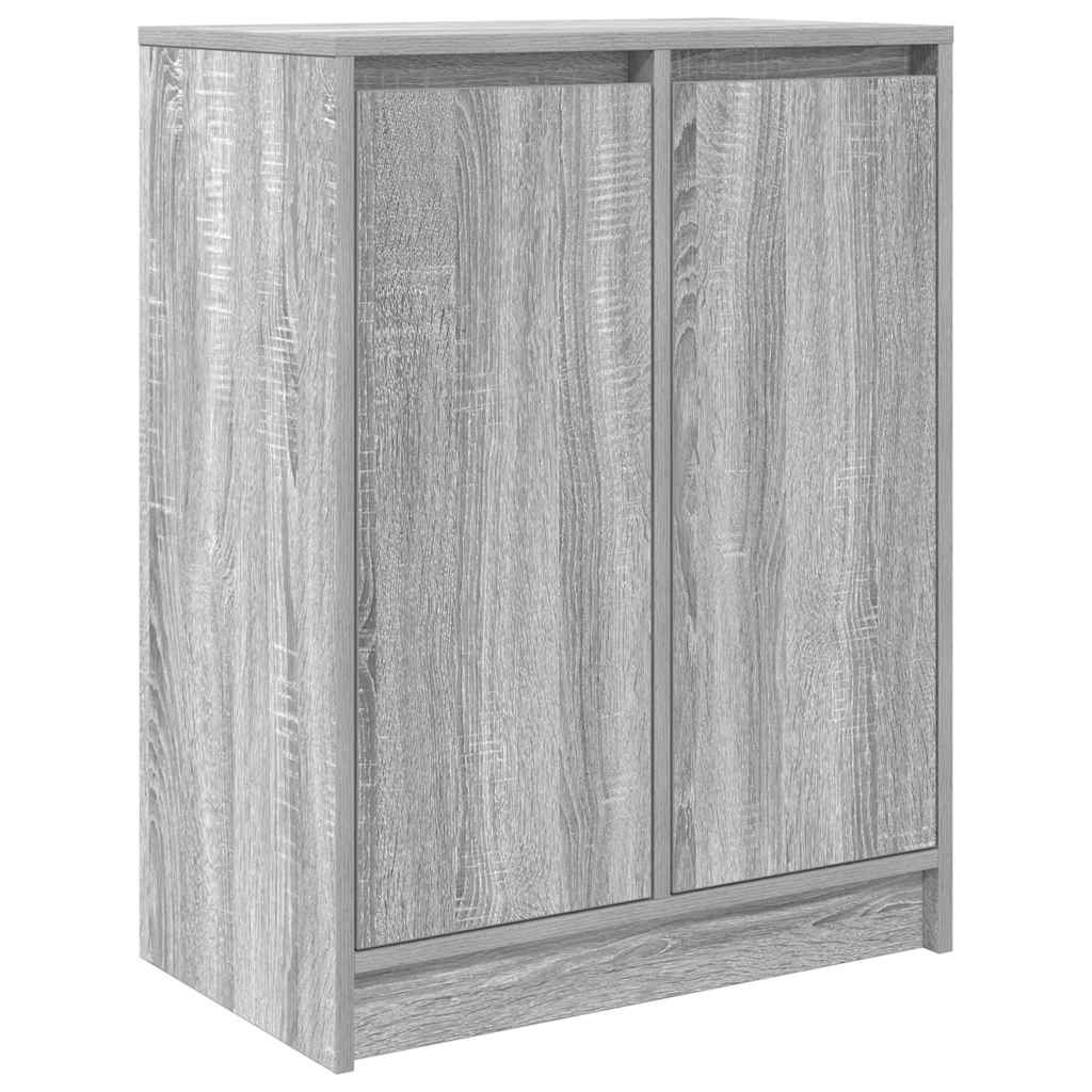 Sideboard Grey Sonoma 57x34x76 cm Engineered Wood