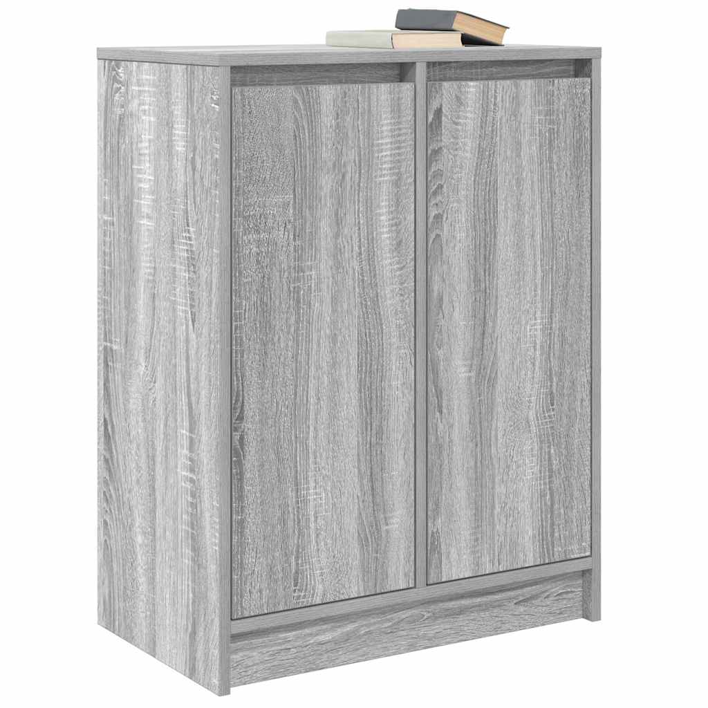 Sideboard Grey Sonoma 57x34x76 cm Engineered Wood