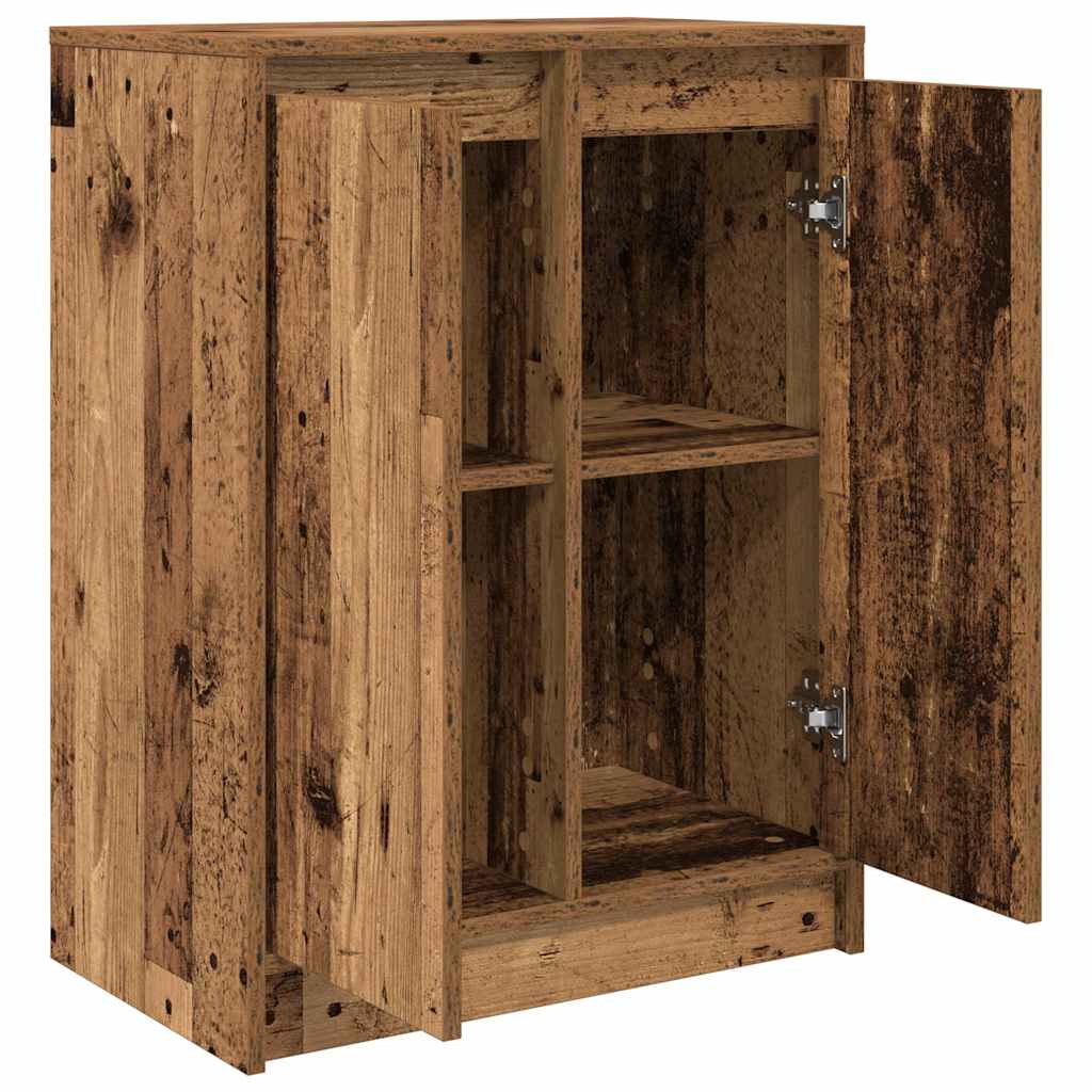 Sideboard Old Wood 57x34x76 cm Engineered Wood