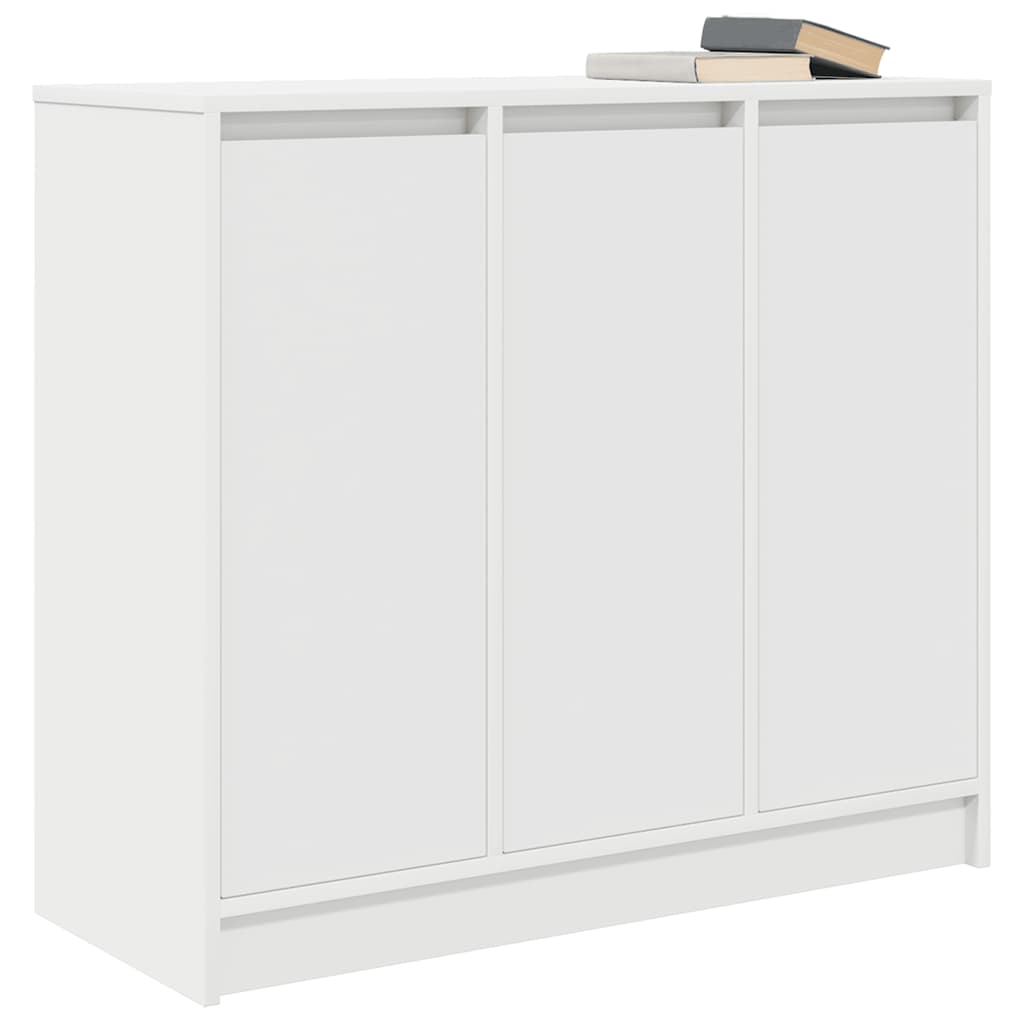 Sideboard White 85x34x76 cm Engineered Wood