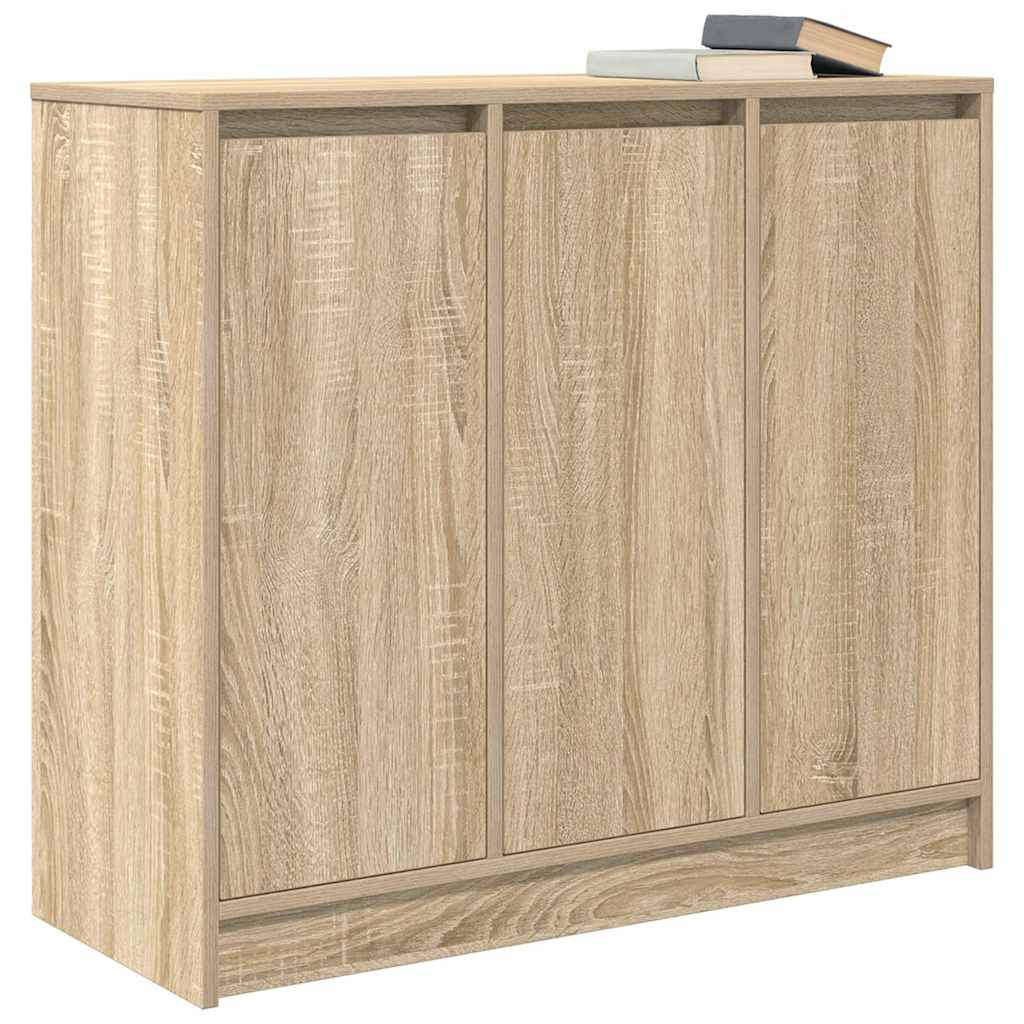 Sideboard Sonoma Oak 85x34x76 cm Engineered Wood