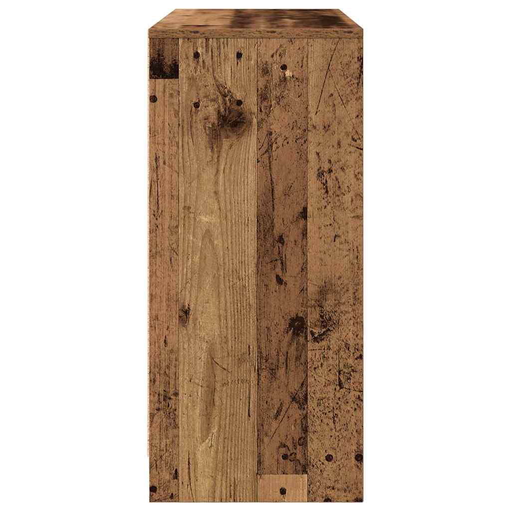 Sideboard Old Wood 85x34x76 cm Engineered Wood