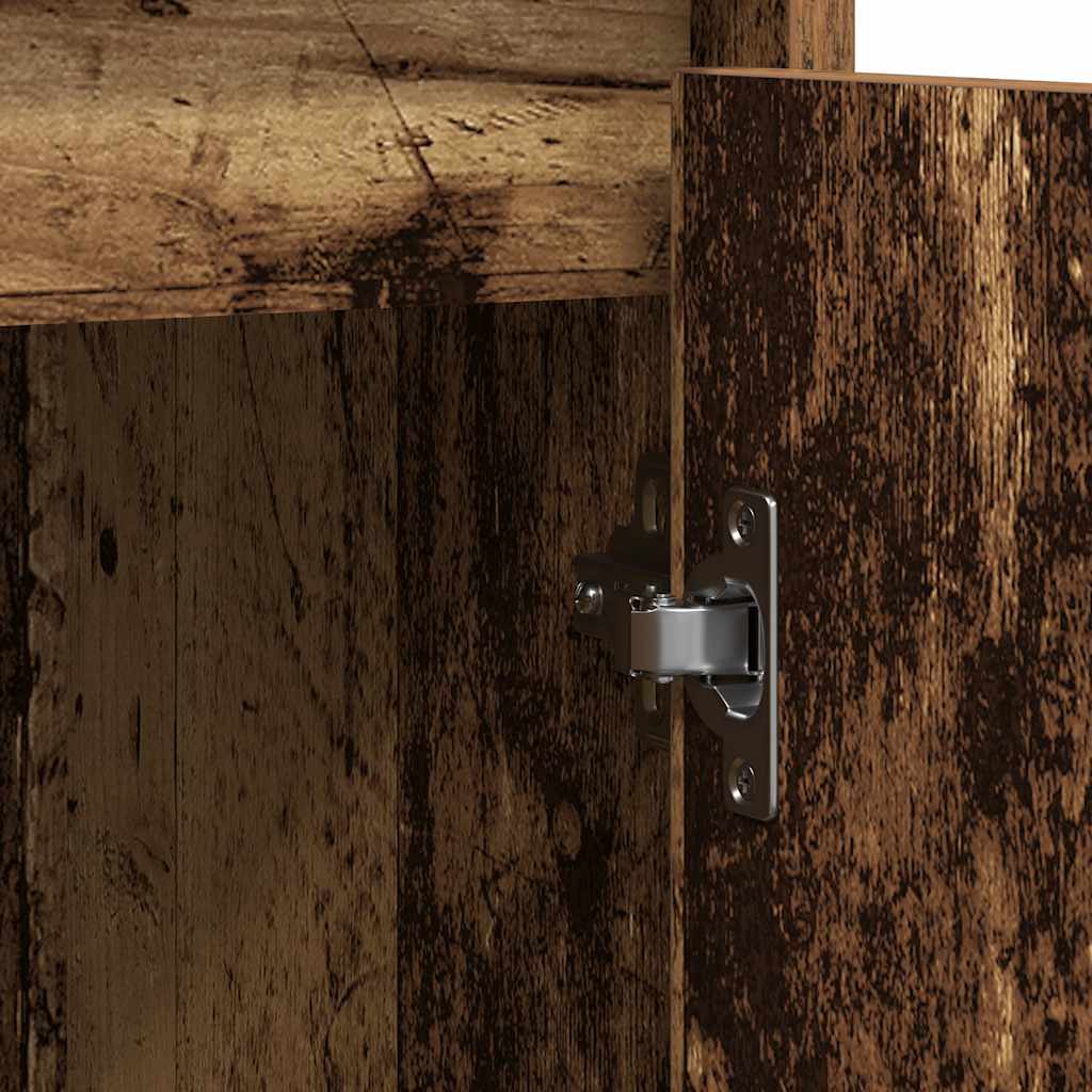 Sideboard Old Wood 85x34x76 cm Engineered Wood