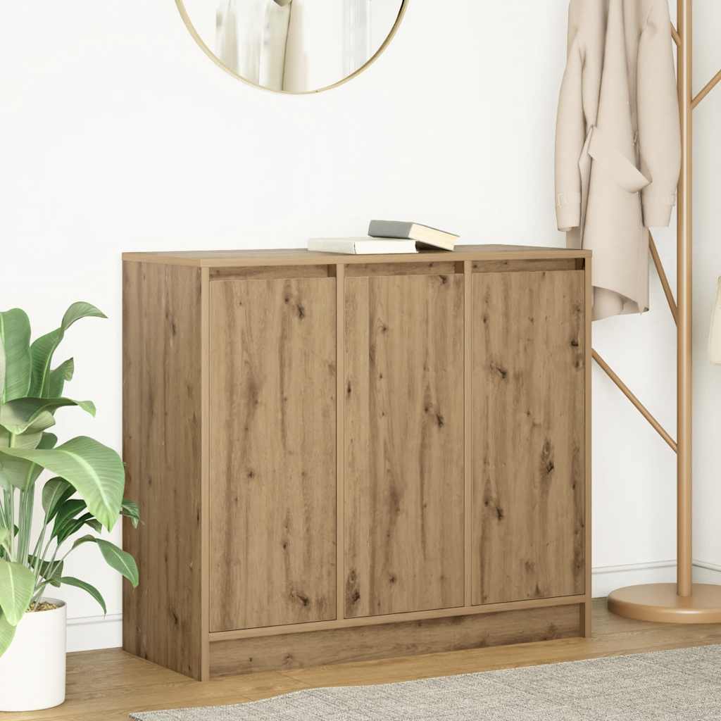 Sideboard Artisan Oak 85x34x76 cm Engineered Wood