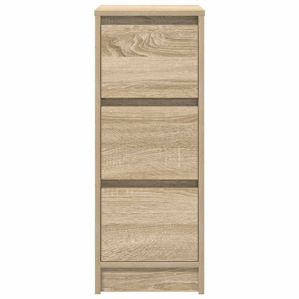 Sideboard Sonoma Oak 29.5x34x76 cm Engineered Wood