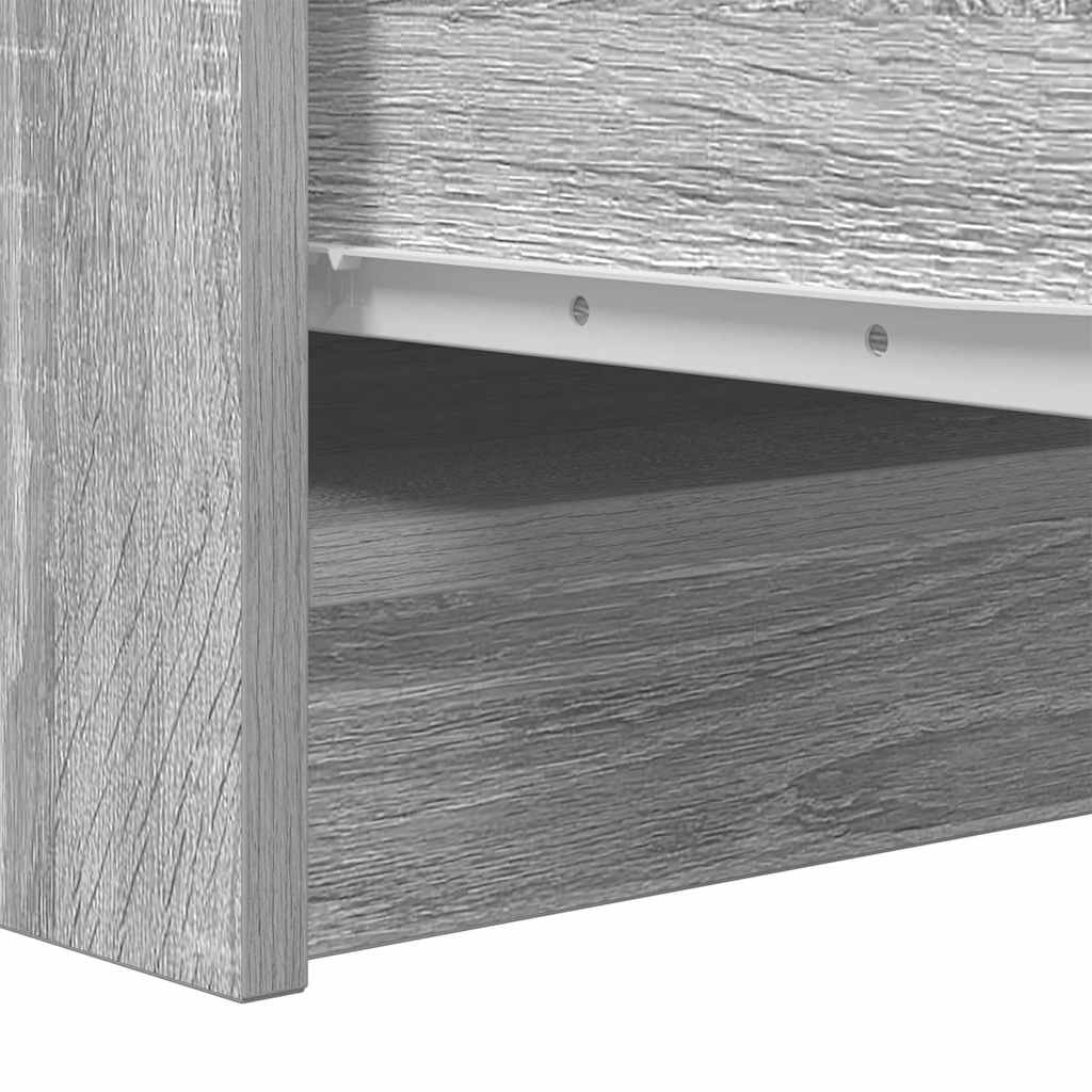 Sideboard Grey Sonoma 29.5x34x76 cm Engineered Wood