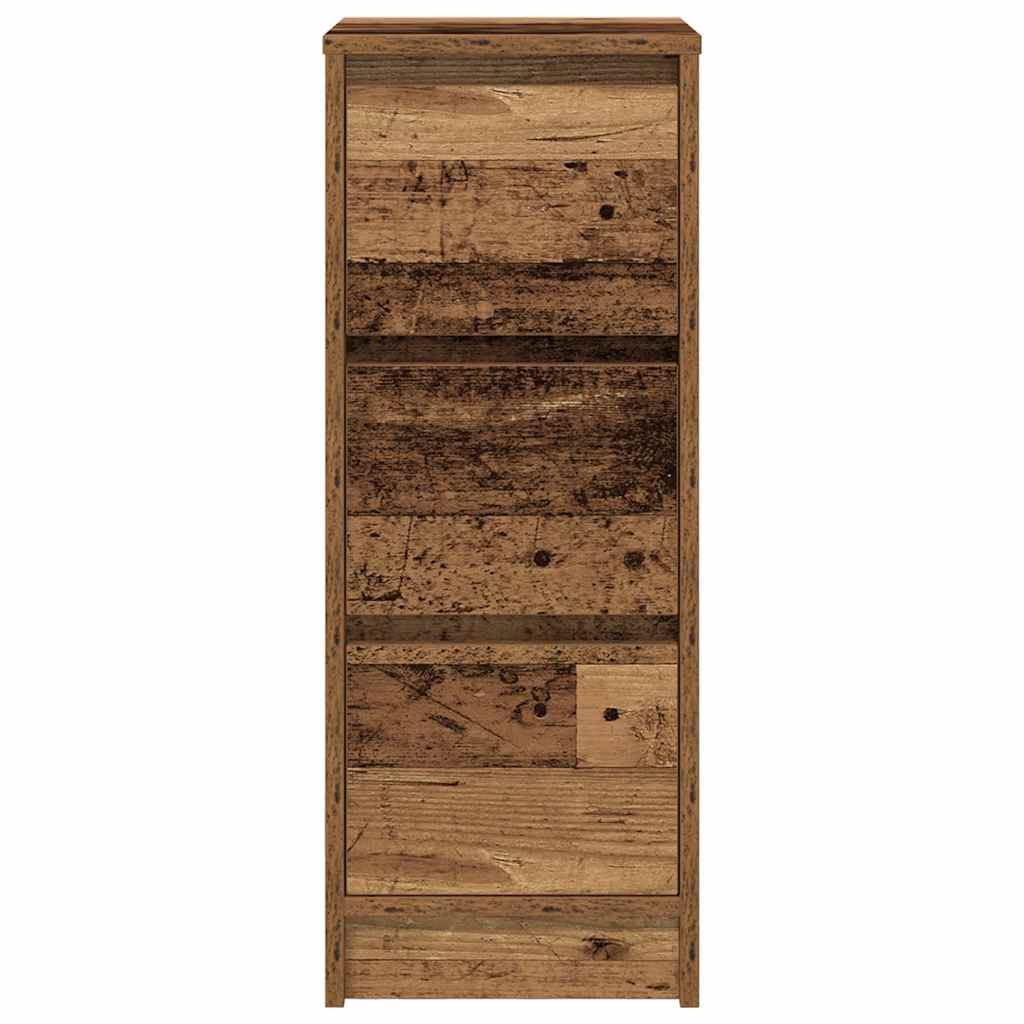Sideboard Old Wood 29.5x34x76 cm Engineered Wood