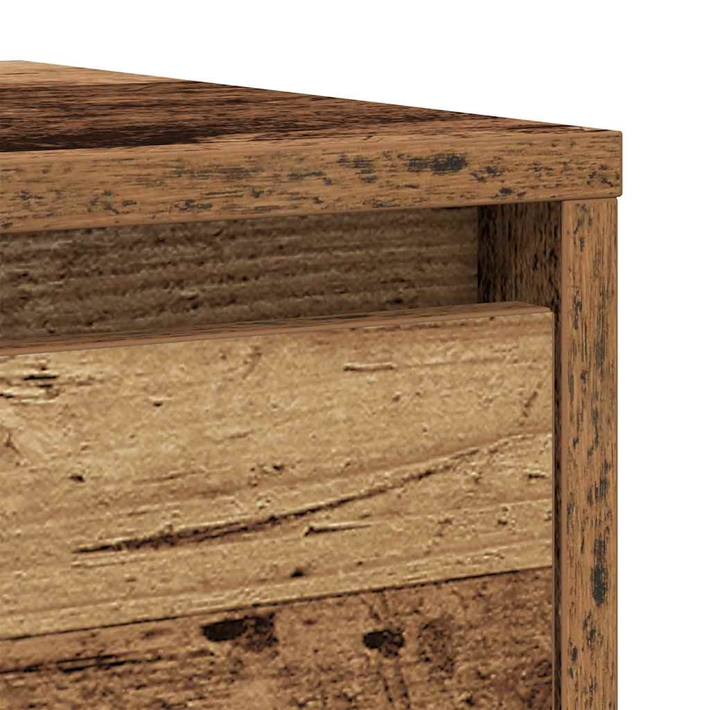 Sideboard Old Wood 29.5x34x76 cm Engineered Wood