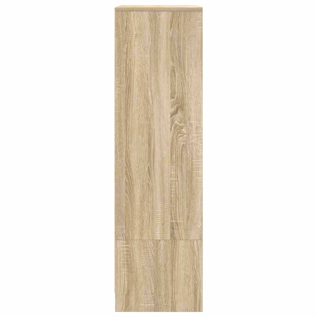 Cabinet with Drawer Sonoma Oak 55.5x34x119.5 cm Engineered Wood