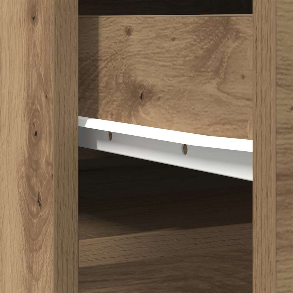 Highboard Artisan Oak 37.5x35x180 cm Engineered Wood