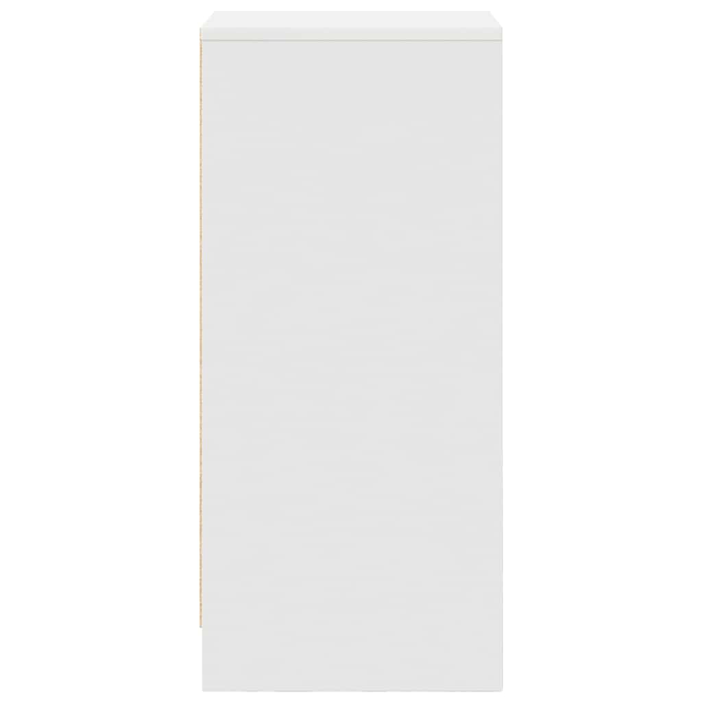 Sideboard White 37.5x35x99 cm Engineered Wood