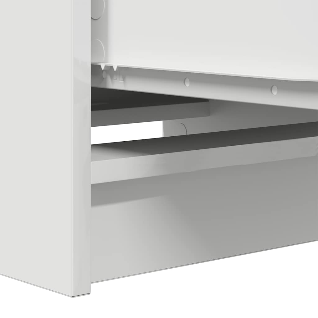 Sideboard White 37.5x35x99 cm Engineered Wood