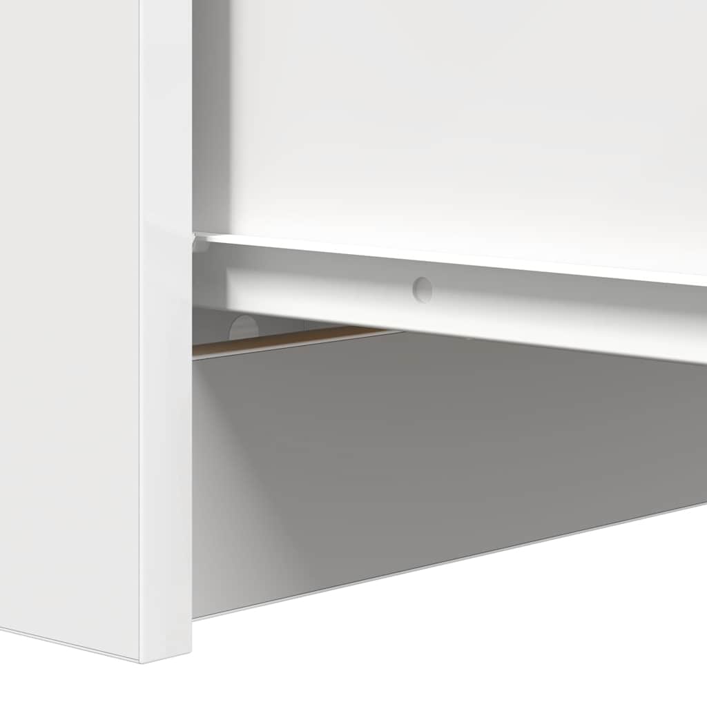Sideboard White 37.5x35x76 cm Engineered Wood