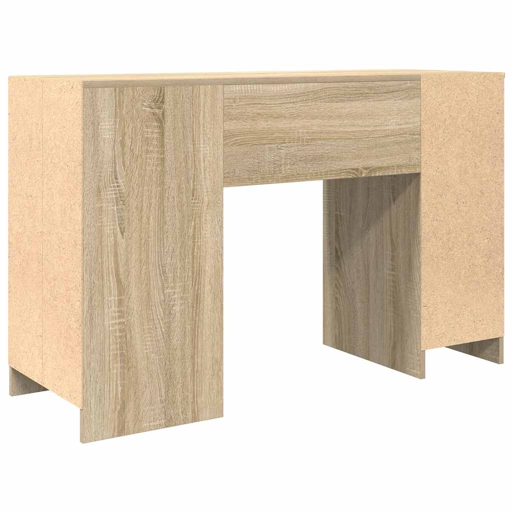 Desk Sonoma Oak 120x42x76 cm Engineered Wood