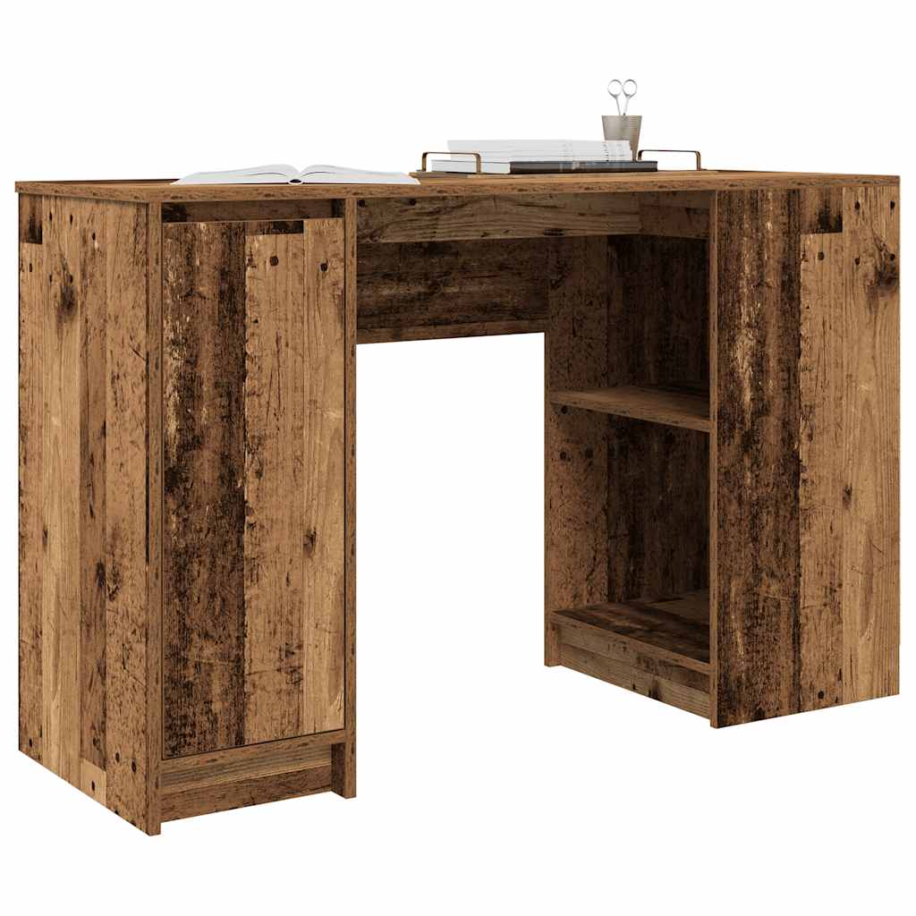 Desk Old Wood 120x42x76 cm Engineered Wood