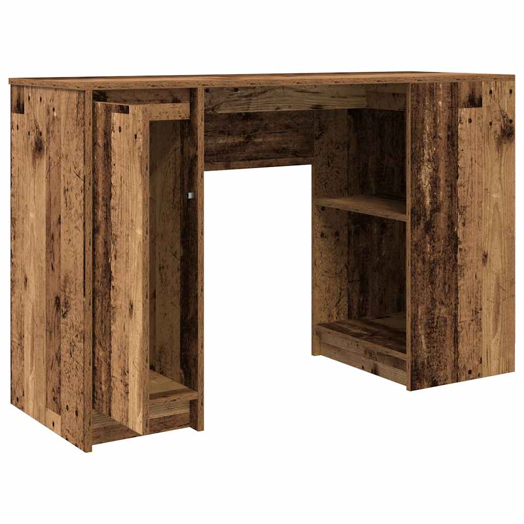 Desk Old Wood 120x42x76 cm Engineered Wood