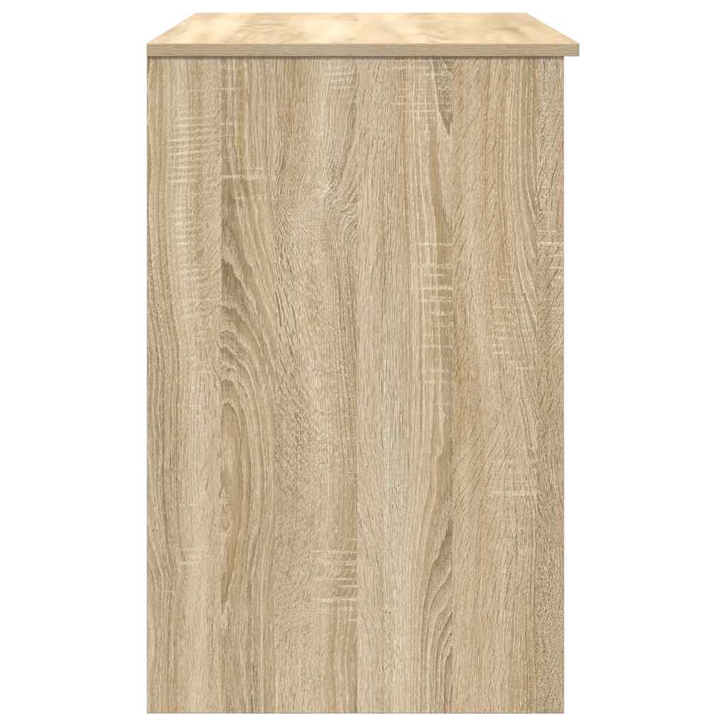 Desk Sonoma Oak 86x49x76 cm Engineered Wood