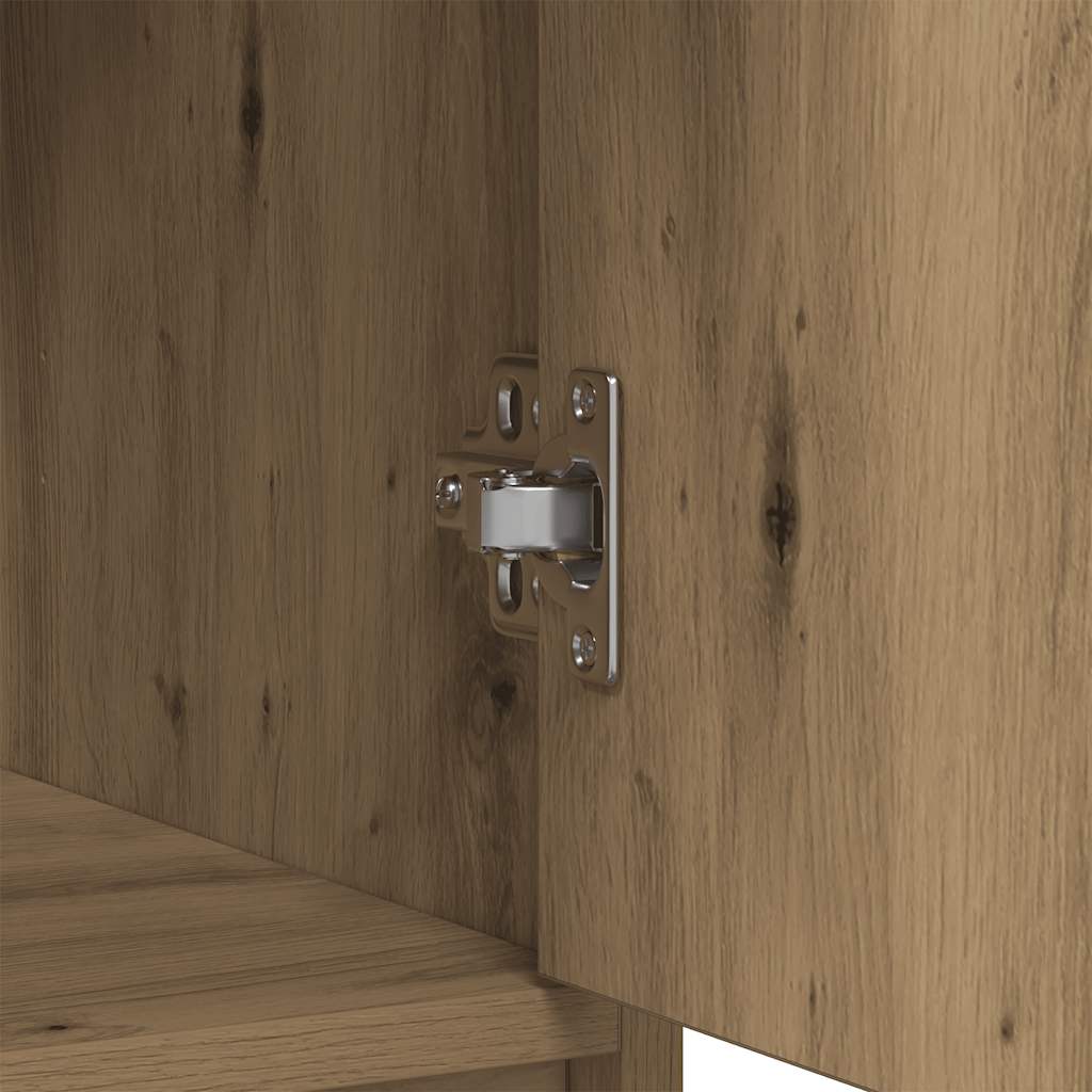 Sideboard with Drawers and Doors Artisan Oak 70.5x34x74.5 cm