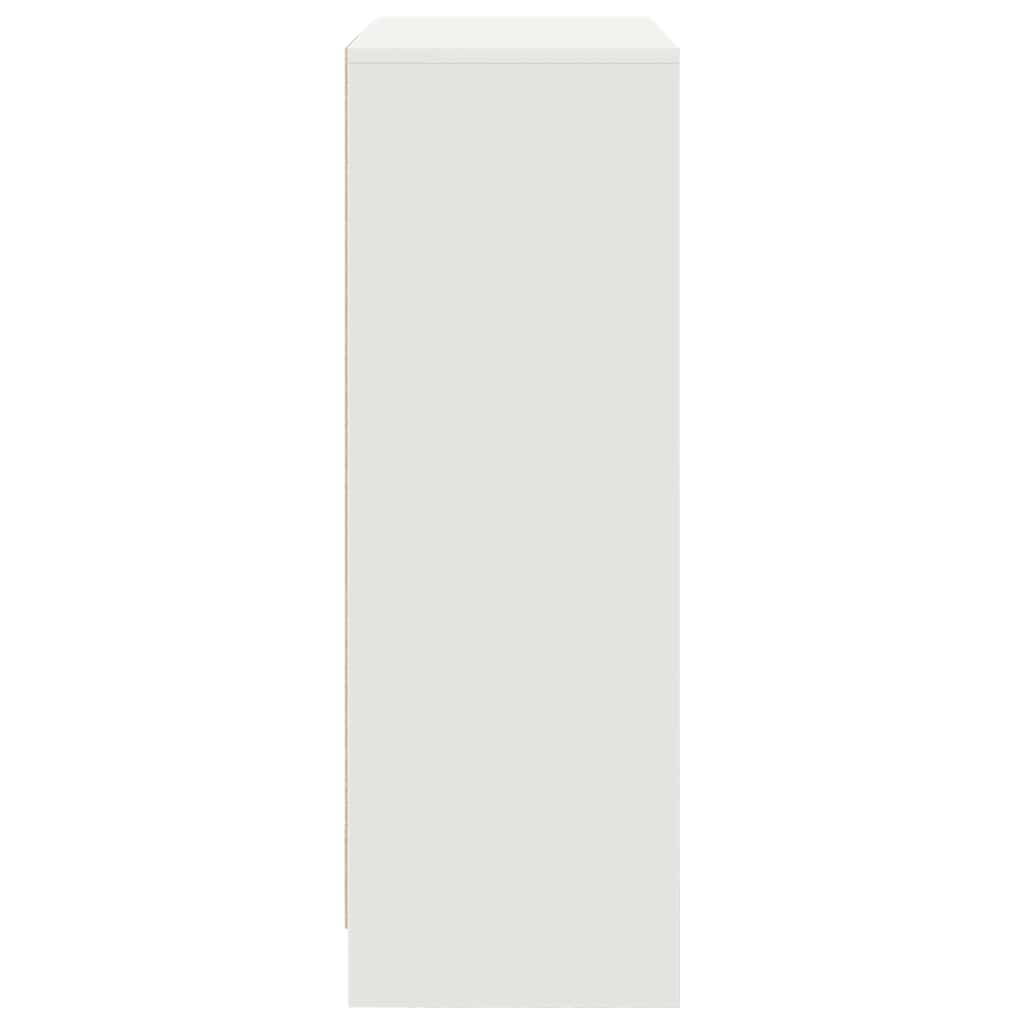 Sideboard with Drawers and Doors White 73x31x90 cm