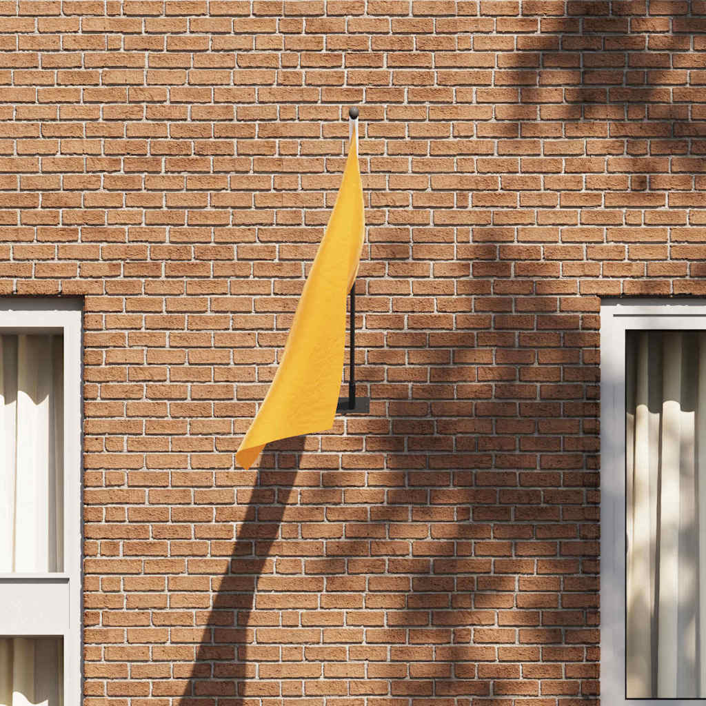 Flag Pole Holder Black 13 x 6 cm Steel