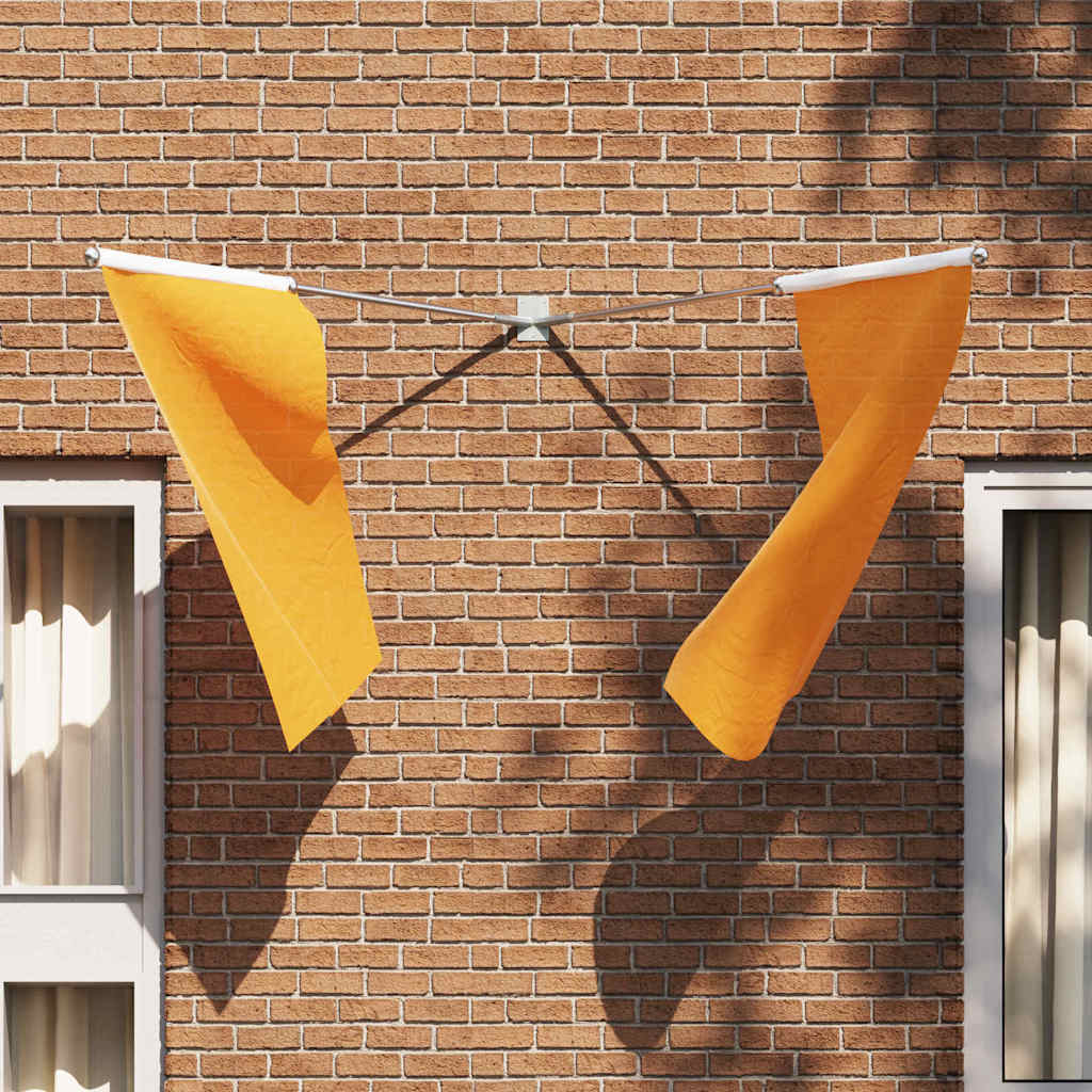 Flag Pole Holder Silver 11.5 x 7.5 cm Steel