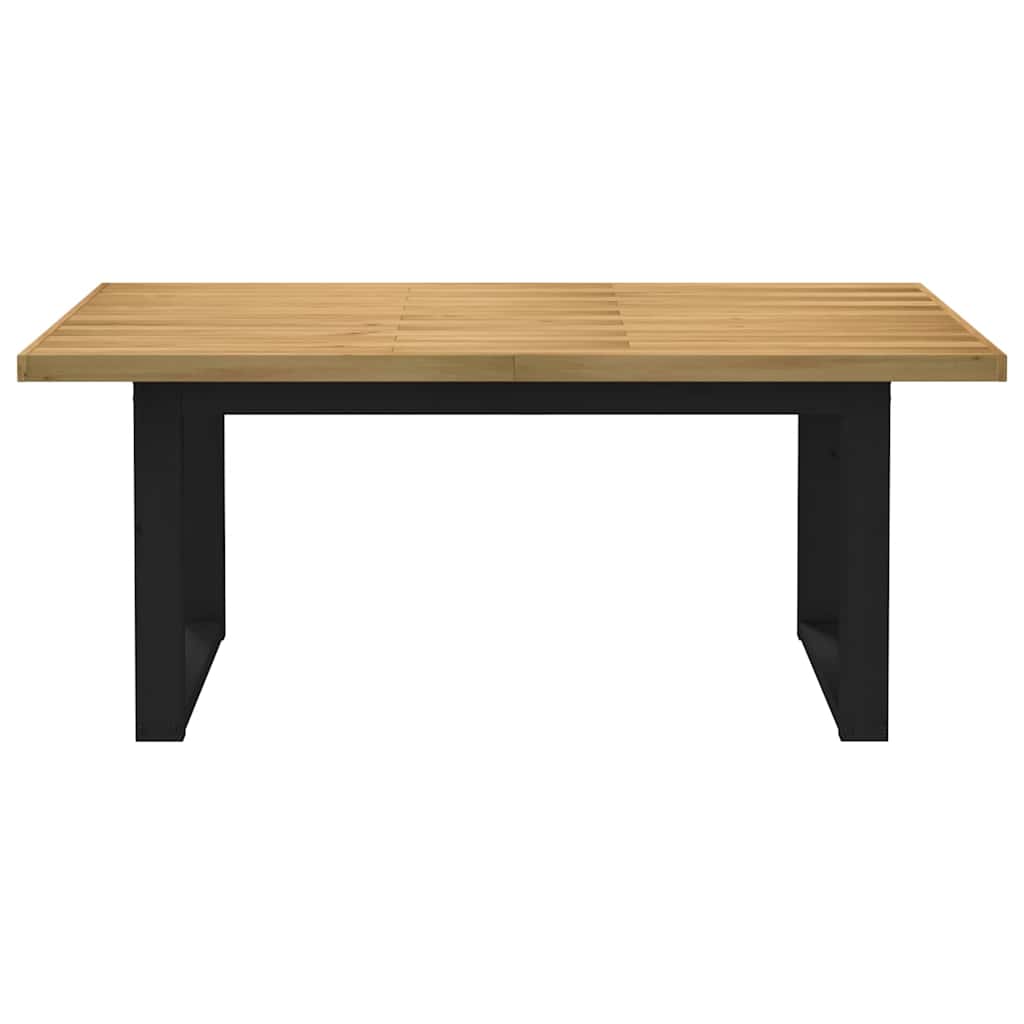 Dining Table NOAIN U-Shaped Legs 180x90x75 cm Solid Wood Pine