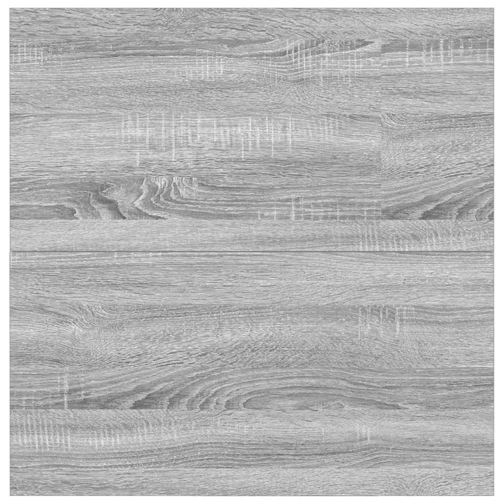 Coffee Table with Drawers Grey Sonoma 70.5x70x40 cm