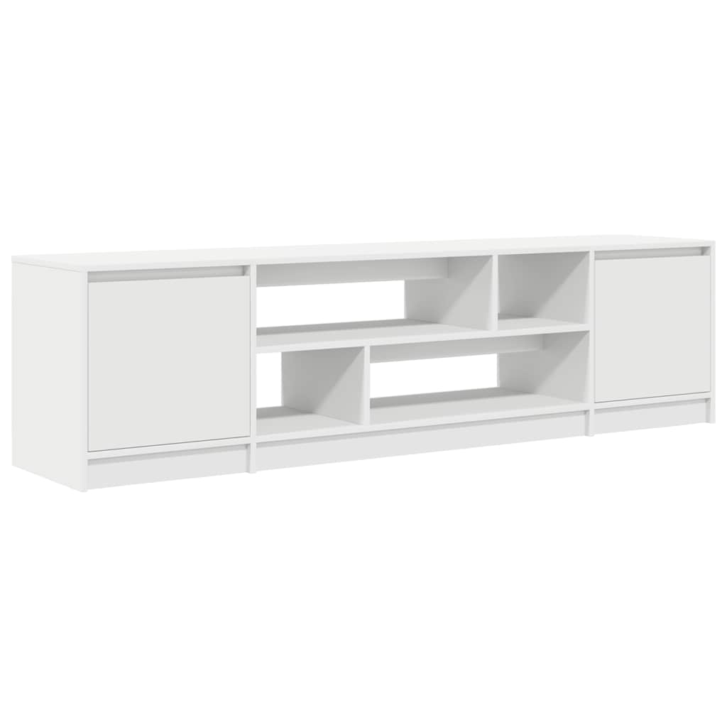 TV Cabinet White 188.5x41x50 cm Engineered Wood