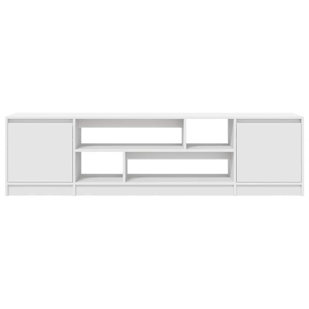 TV Cabinet White 188.5x41x50 cm Engineered Wood