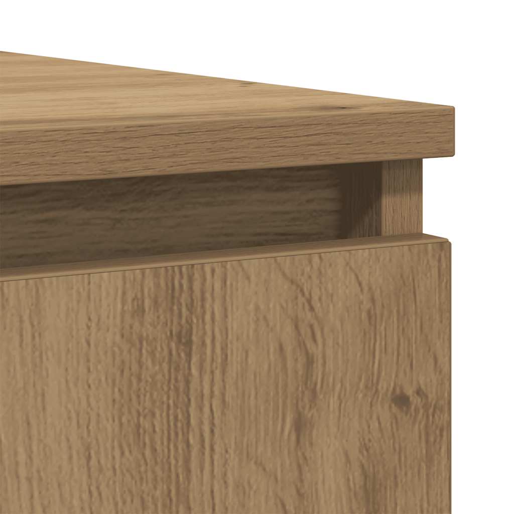 Sideboard with Drawers Artisan Oak 100.5x35x98.5 cm Engineered Wood