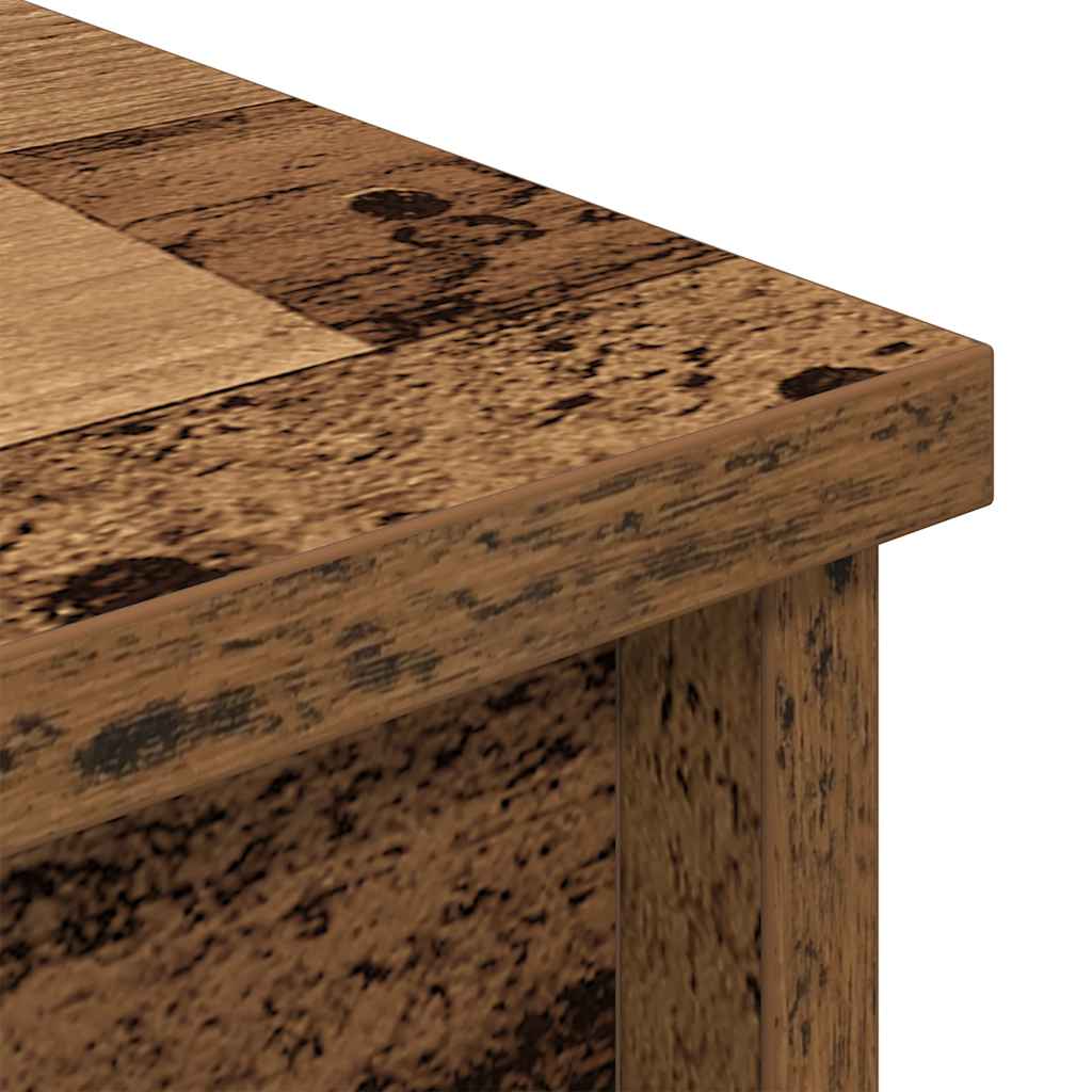 Highboard Old Wood 50x35x180 cm Engineered Wood