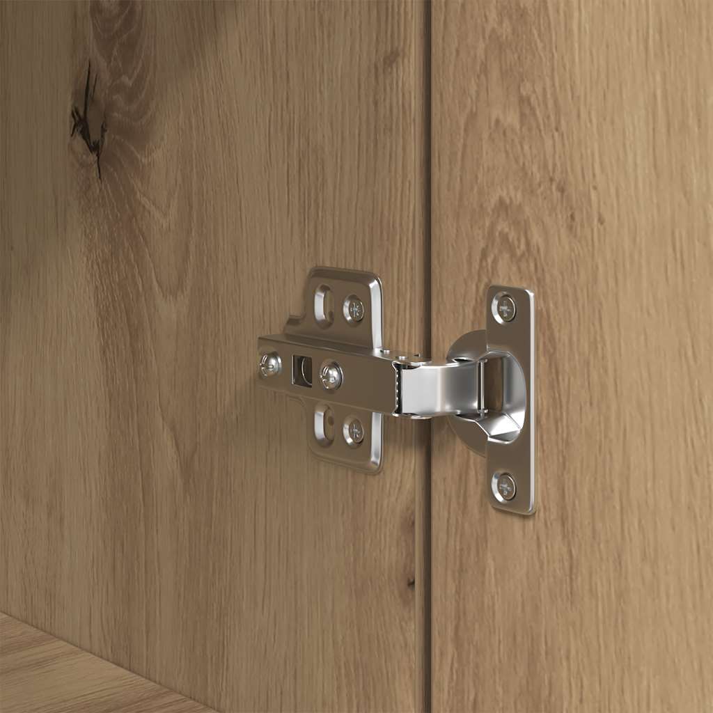 Highboard Artisan Oak 50x35x180 cm Engineered Wood