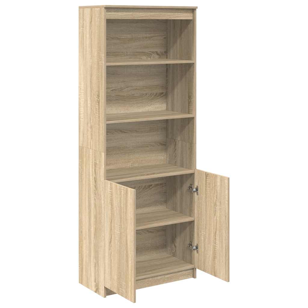 Highboard Sonoma Oak 70x35x180 cm Engineered Wood