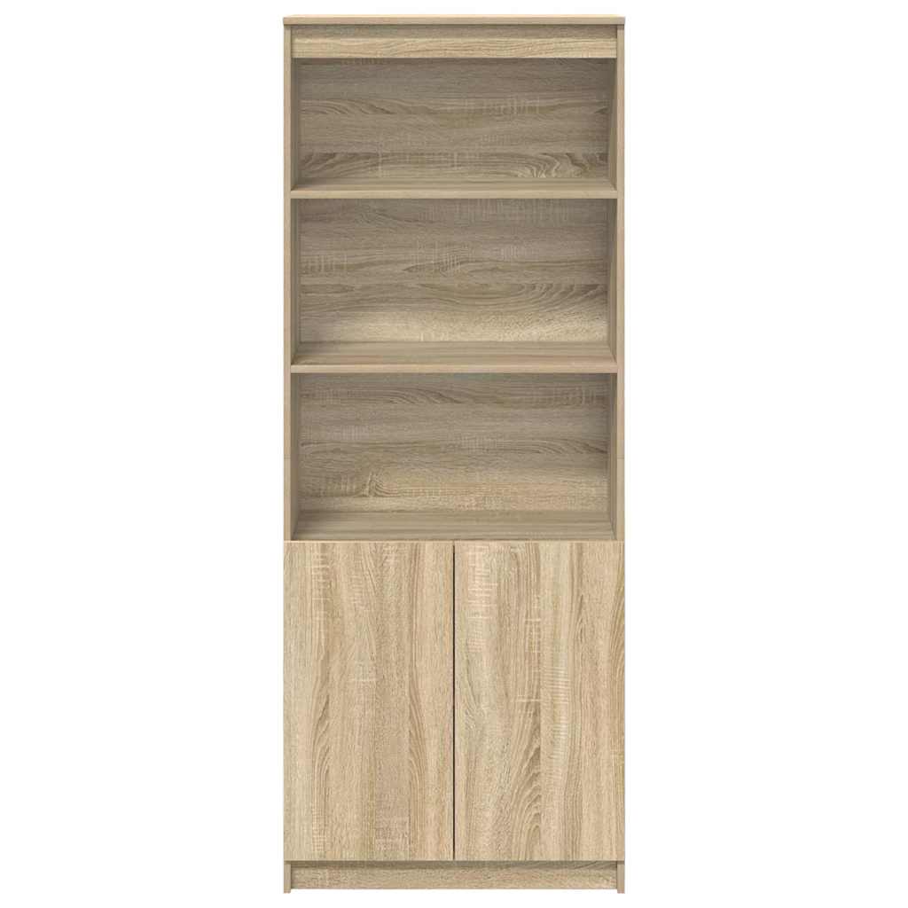 Highboard Sonoma Oak 70x35x180 cm Engineered Wood