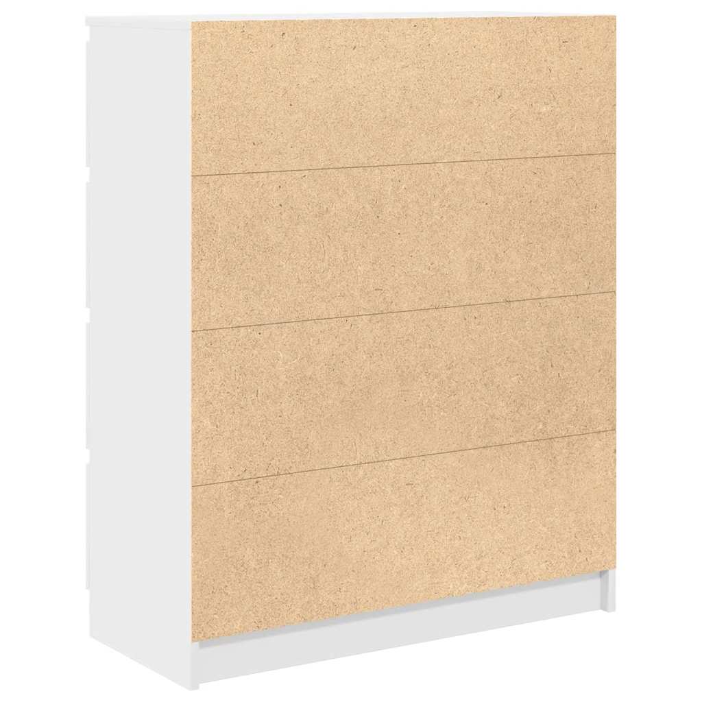 Sideboard White 80x35x99 cm Engineered Wood