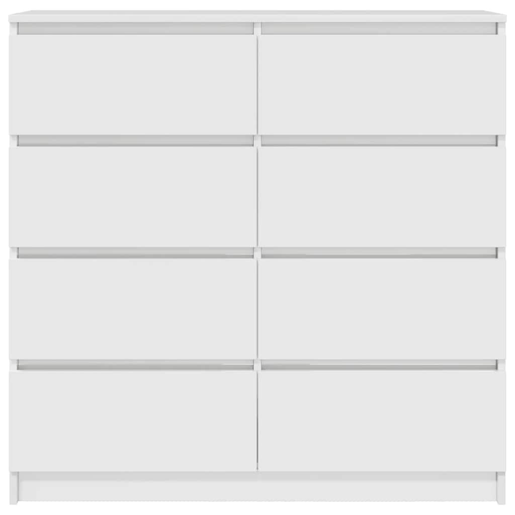 Sideboard White 100x35x99 cm Engineered Wood